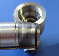 Test cell port geometry